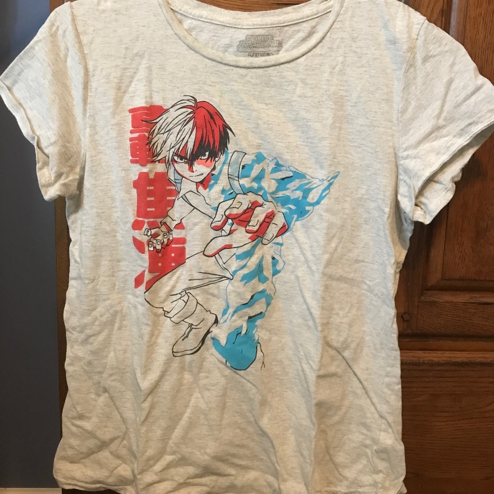 My Hero Academia Shoto Todoroki T shirt, M